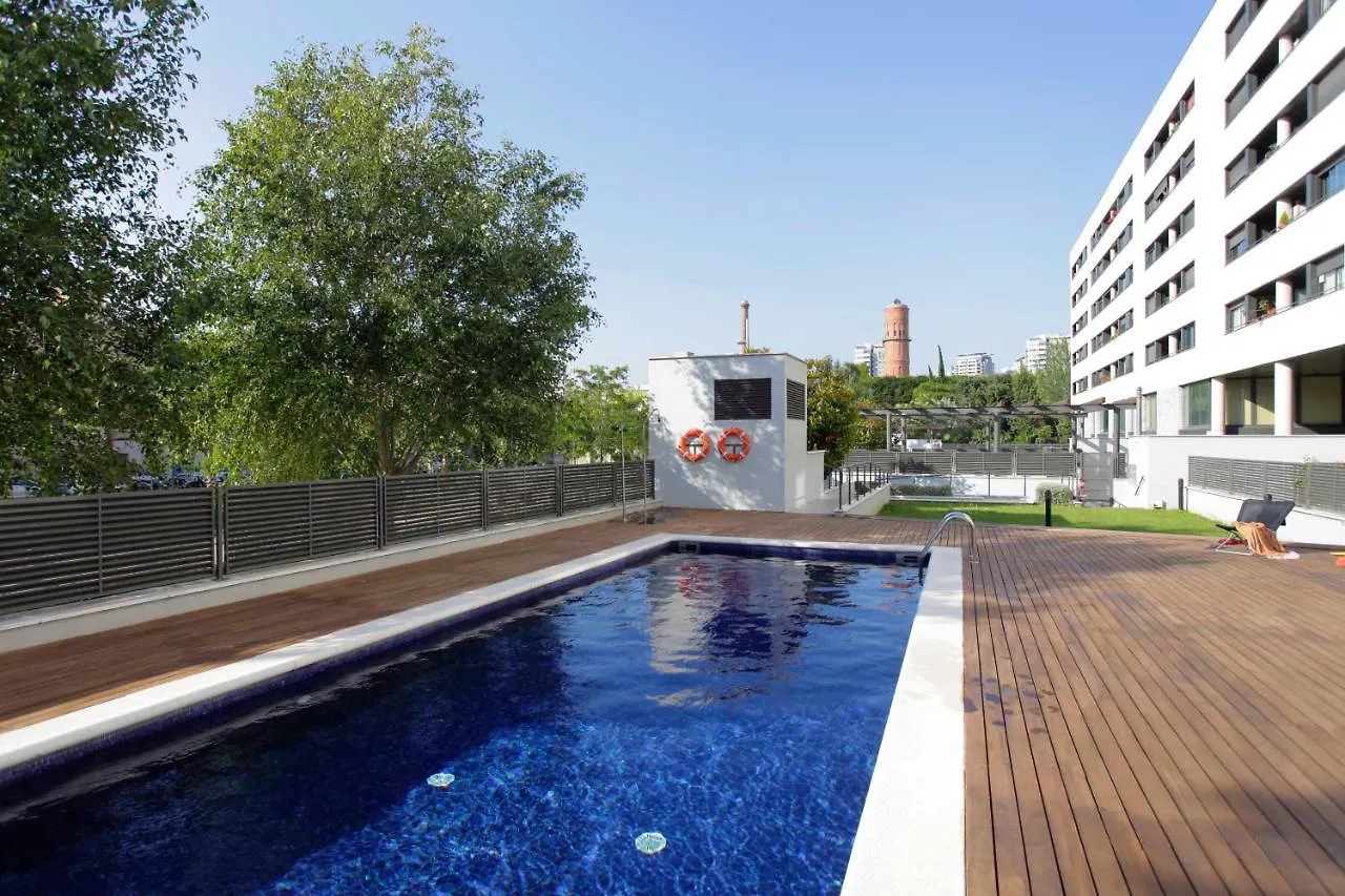 ברצלונה 1216 - Forum Gardens Apartment ספרד