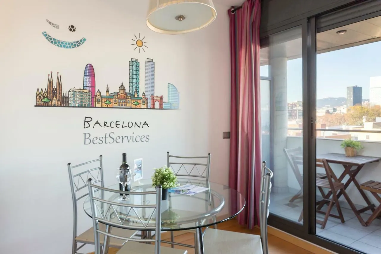 ברצלונה 1216 - Forum Gardens Apartment ספרד
